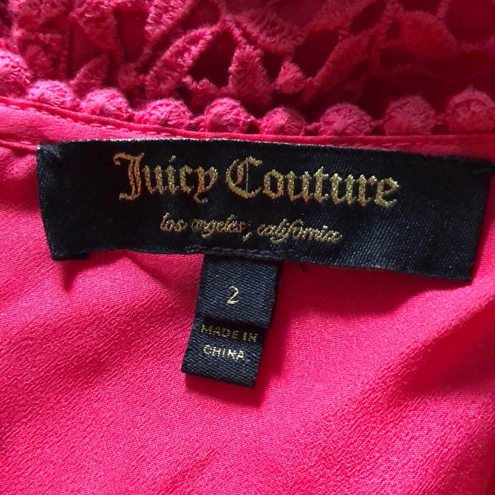 Juicy Couture Barbie Pink Dress Size 2 - Picture 8 of 8